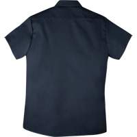 Chemise de travail &agrave; manches courtes en tissu crois&eacute;, Hommes, 5T-Grand, Bleu marin - Big Bill 137/OS-R-NAY-5X