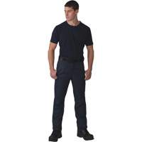 Pantalons en toile crois&eacute;e avec doublure en micromolleton, Poly-coton, Bleu marin, Taille 40, Entrejambe 30 - Big Bill 2147-30-NAY-40