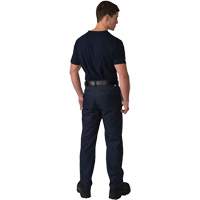 Pantalons en toile crois&eacute;e avec doublure en micromolleton, Poly-coton, Bleu marin, Taille 40, Entrejambe 30 - Big Bill 2147-30-NAY-40
