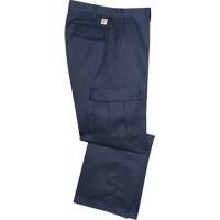 Pantalons cargo pour hommes Codet Wrinkle Free, Coton, Bleu marin, Taille 38, Entrejambe 37 - Big Bill C3230-UN-NAY-38