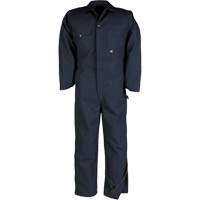Deluxe Coveralls with Zipper, Men's, Navy Blue, Size 44 - Big Bill 439-R-NAY-44
