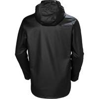 Gale Rain Jacket, Polyester/Polyurethane, Medium, Black - Helly Hansen 70282-990-M
