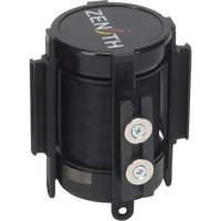 Cassette de ruban magn&eacute;tique pour barri&egrave;re de contr&ocirc;le des foules personnalis&eacute;e, 7', Ruban Noir - Produits de sécurité Zenith 