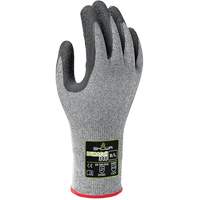 346 Cut Resistant Gloves, 6/Small, 13 Gauge, Rubber Latex Coated, ANSI/ISEA 105 Level 3/EN 388 Level C - Showa 346S-06