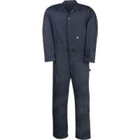 Industrial Work Coveralls, Men's, Navy Blue, Size 36 - Big Bill 414-R-NAY-36