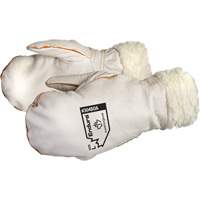 Mitaines en cuir de vache naturel Endura Winter Chopper, Taille Grand, Mitaine - Superior Glove Works Ltd. 304BOA-L