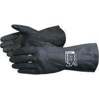 Chemstop Lined Chemical-Resistant Gloves, Size 10, 12" L, Neoprene, Flock-Lined Inner Lining, 30-mil - Superior Glove Works Ltd. NE3030-10