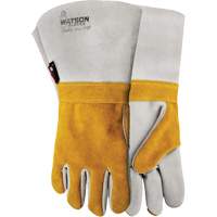 Gants de soudage 1034 Wopper, Cuir de vache refendu, Taille 10 - Watson Gloves 1034-10