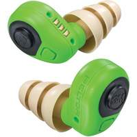Bouchons d'oreilles &eacute;lectroniques Peltor, Sans cordon, Paire - Boîtier en plastique, 23 dB NRR, Grand/Moyen/Petit - 3M EEP-100