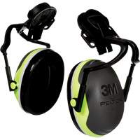 Peltor X Series X4 Earmuffs, Cap Mount, 26 NRR dB - 3M X4P51E