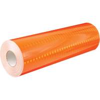 High Intensity Prismatic Grade Reflective Sheeting, 2" W x 150' L, 19 mils, Orange - 3M 3930-3934-2X50