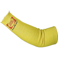 Manchons tubulaire 1 &eacute;paisseur, Kevlar, 10", ANSI niveau 3/ASTM F-1790, Jaune - Jomac Canada SK-10-1PLY