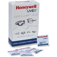 Uvex&reg; Clear&reg; Plus Towelettes, 5.25" x 8", Pack Of 100 - PIP Global Safety S470