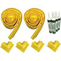 Customizable Diverter Berm System Kit, 50' L x 2" H, Foam Wall - Enpac 48-250-DBKIT