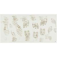 Peel-Away Cleanroom Mat Refills, 1.57 mils Thick, 2' W, 3' L x White - Zenith Safety Products 