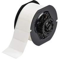 B33 Series Printer Labels, Paper, 2" L x 1" H, White - Brady B33-17-424