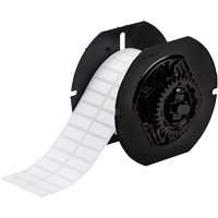 B33 Series Chemical Resistant Laboratory Labels, Polyester, 1" L x 0.375" H, White - Brady B33-152-492