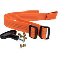 Replacement Brass Cleats & Straps for Midcleat Ice Cleats - Impacto REPLCLEATKITB
