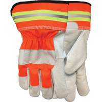 Gants d'ajusteur Flashback, Grand, Paume en Cuir fleur de buffle - Watson Gloves 4019HV-L