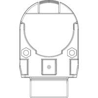 Adaptateur de casque de s&eacute;curit&eacute; pour serre-t&ecirc;tes VeriShield de Howard Leight - PIP Global Safety 1035144-VS
