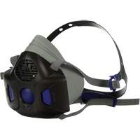 Secure Click HF-800 Series Half Facepiece Reusable Respirator, Silicone, Medium - 3M HF-802SD