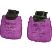 Filtre Secure Click, Filtre contre les particules avec suppresion de vapeurs nuisibles, Gaz acide/P100 - 3M D3096