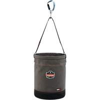 Seau &agrave; mousqueton pivotant Arsenal 5940, Toile, 12,5" dia. x 17" h, Capacit&eacute; de charge 150 lb - Ergodyne 14940
