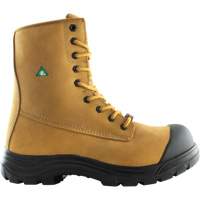 Storm Work Boots, Leather, Steel Toe, Size 8-1/2, Impermeable - JB Goodhue 14402-8.5