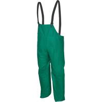 Dominator Limited Flammability Rain Pants, 2X-Large, Polyester/PVC, Green - Mcr Safety 388BFX2