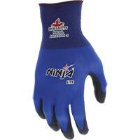 Ninja&reg; Lite Coated Gloves, X-Large, Polyurethane Coating, 18 Gauge, Nylon Shell - Mcr Safety N9696XL