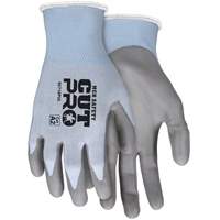 Safety Cut Pro Cut Resistant Gloves, X-Large, 18 Gauge, Polyurethane Coated, ASTM ANSI Level A2 - Mcr Safety 92718PUXL