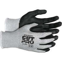 Safety Cut Pro Cut Resistant Gloves, Large, 13 Gauge, Bi-Polymer Coated, ASTM ANSI Level A7 - Mcr Safety 92743BPL