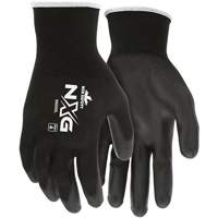 Coated Gloves, Large, Polyurethane Coating, 13 Gauge, Polyester Shell - Mcr Safety 96699L