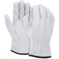 Driver's Gloves, X-Large, Grain Buffalo Palm - Mcr Safety 3313XL