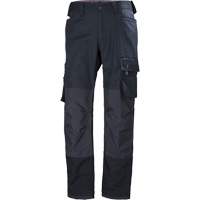 Oxford Work Pants, Cotton, Navy Blue, Size 42 - Helly Hansen 77468-590-42/32