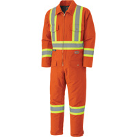 5540A Quilted Coveralls, 2X-Large, Orange - Pioneer V206095A-2XL