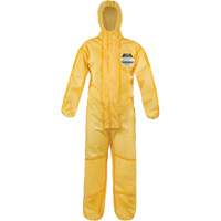 Combinaisons ChemMax 1, Poly&eacute;thyl&egrave;ne/Polypropyl&egrave;ne, 4T-Grand, Jaune - Lakeland CT1S428-4X