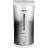 Foam Soap & Sanitizer Dispenser, Touchless, 800 ml Capacity, Bulk Format - Frost 717