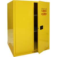 Armoire pour produits inflammables, 90 gal., 2 Porte(s), 43" La x 66" h x 34" p - Produits de sécurité Zenith 