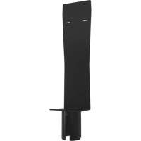 Dispenser Holder for Crowd Control Post, Black - Zenith Safety Products 