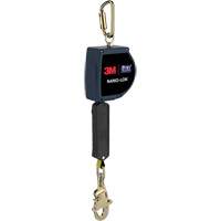 Nano-Lok Extended Length Self Retracting Lifeline, 20', Dyneema&reg;, Swivel - 3M DBI Sala Fall Protection 3103876