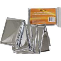 Couverture d'urgence, Polyester aluminis&eacute; - Produits de sécurité Zenith 