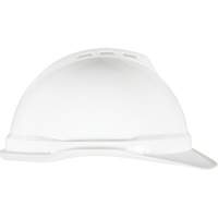 Casque de s&eacute;curit&eacute; V-Gard 500, R&eacute;pond aux normes CSA type 1, Suspension Rochet, Ventil&eacute; - MSA 10034018