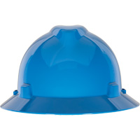 V-Gard&reg; Slotted Full-Brim Hardhat, Pinlock Suspension, Non-Vented - MSA 454732