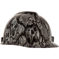 V-Gard&reg; Hydro Dip Hard Hat, Meets CSA Type 1, Ratchet Suspension, Non-Vented - MSA 10204778