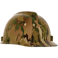 Casque de s&eacute;curit&eacute; Hydro Dip V-Gard, R&eacute;pond aux normes CSA type 1, Suspension Rochet, Non ventil&eacute; - MSA 10204775