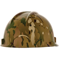 Casque de s&eacute;curit&eacute; Hydro Dip V-Gard, R&eacute;pond aux normes CSA type 1, Suspension Rochet, Non ventil&eacute; - MSA 10204775