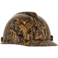 V-Gard&reg; Hydro Dip Hard Hat, Meets CSA Type 1, Ratchet Suspension, Non-Vented - MSA 10204774