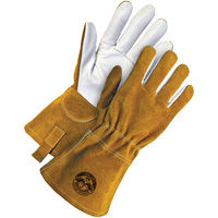 Gants de soudage &agrave; l'arc TIG, Cuir fleur de ch&egrave;vre, Taille Grand - Bob Dale Gloves 60-1-1722-L