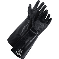 Gant enduit Arc Tek, Taille 10, 9" lo, N&eacute;opr&egrave;ne, Doublure en Jersey - Bob Dale Gloves 99-1-900-10
